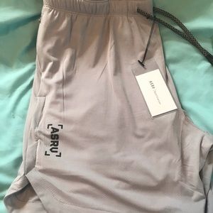 Men’s- Large- ASRV Lined 7” shorts. Light grey.